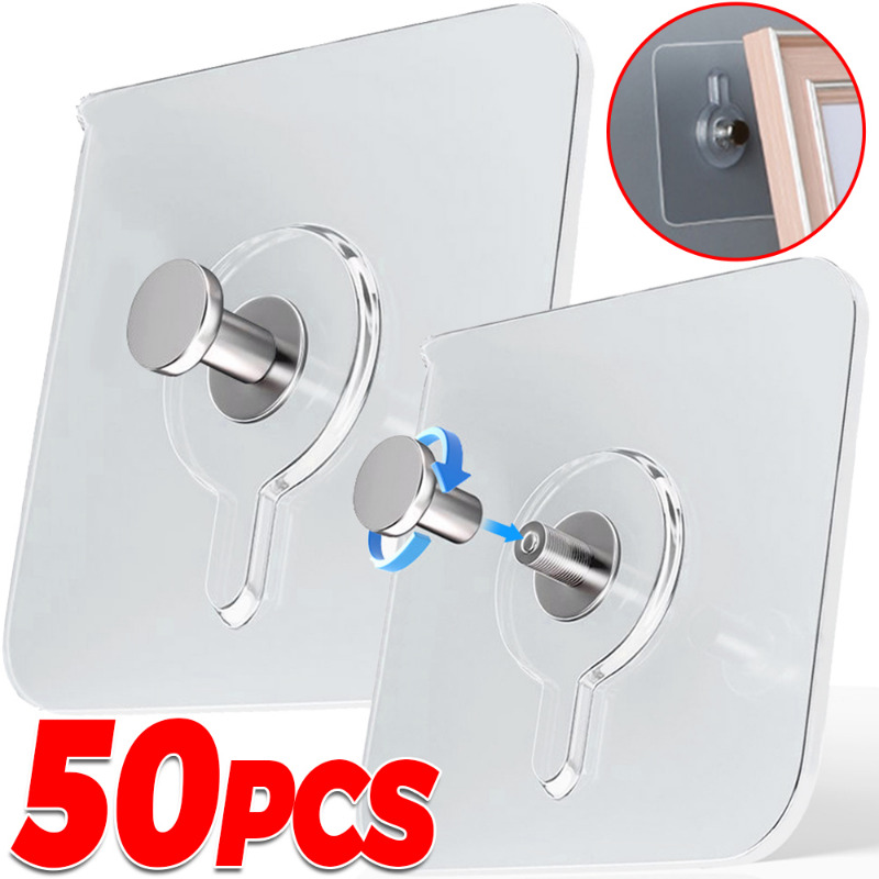Robe Hook Adhesive - Ganchos Adesivos de Parede Fortes para