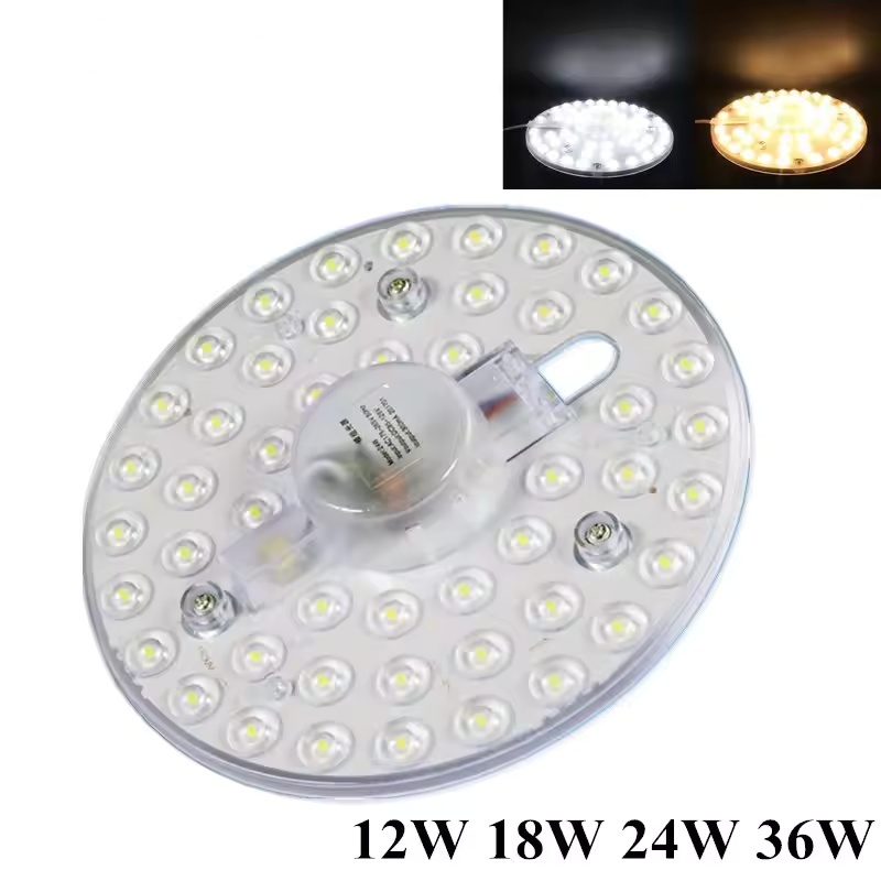 Home Bathroom Upgrades - Lâmpada do teto módulo led quadrado