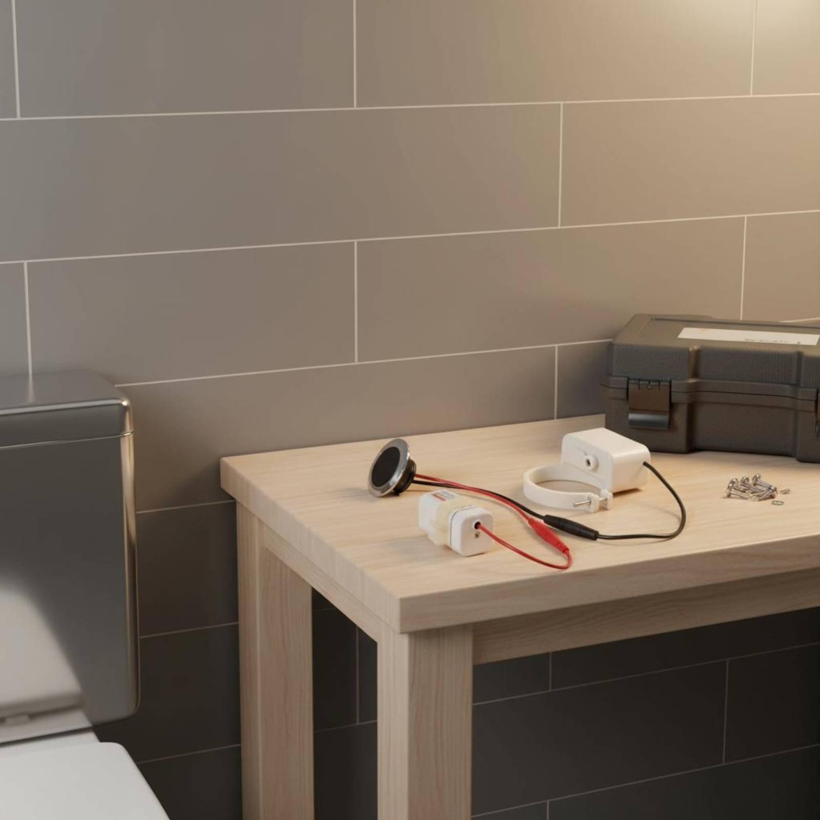 Home Bathroom Upgrades - Sensor de Descarga Automática Inteligente para