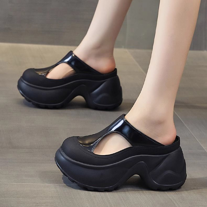 Home Outdoor Bathroom - Sandália Feminina Cloud Slipper para Casa,