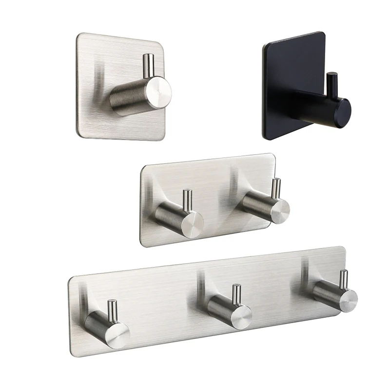 Robe Hook Adhesive - Ganchos Adesivos de Aço Inoxidável 3M,