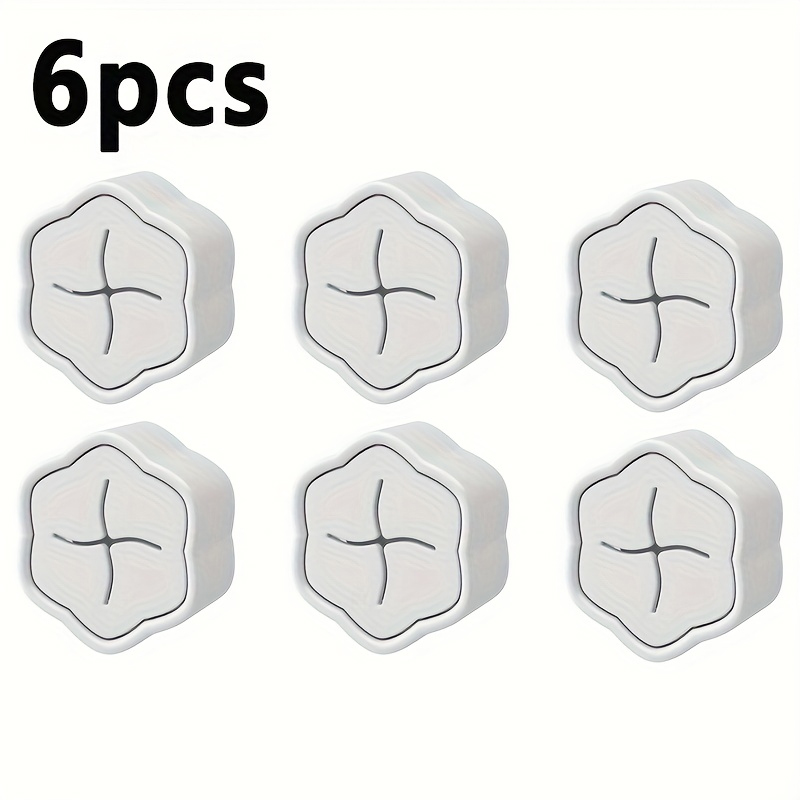 Robe Hook Adhesive - Suporte de Toalha Autoadesivo (6 Peças)
