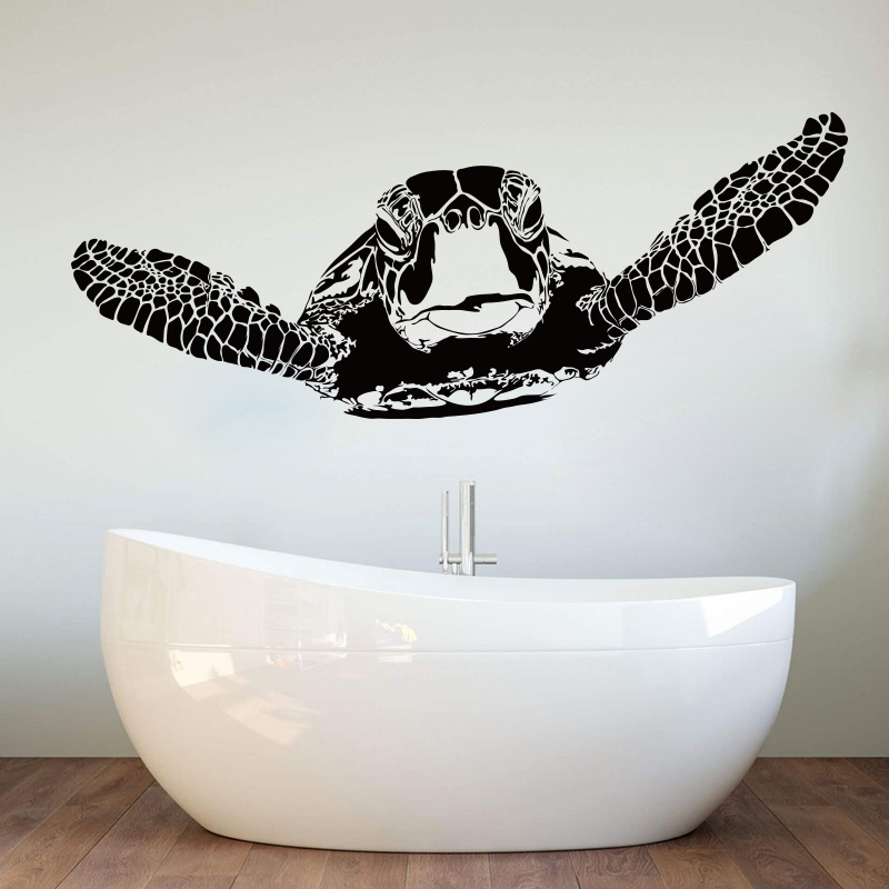 Enorme tartaruga marinha ocean - Home Bathroom Floor Tiles avaliação e preço