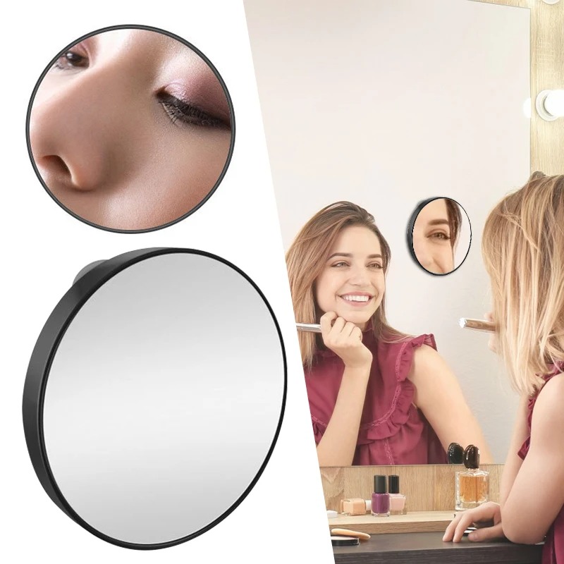 Espelho de ampliação 30x com v - Shaving Mirror Suction avaliação e preço