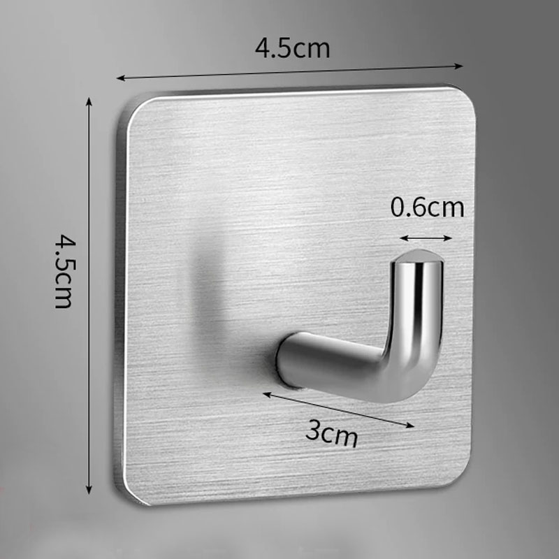Gancho Adesivo de Aço Inoxidáv - Robe Hook Adhesive avaliação e preço