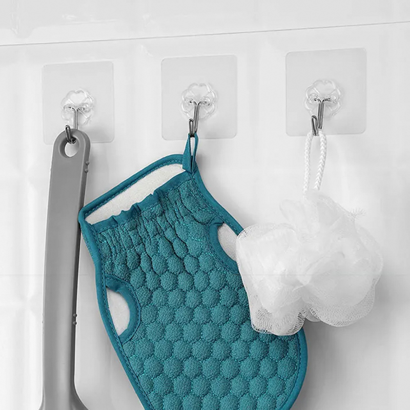 10 pçs transparente de aço ino - Robe Hook Adhesive avaliação e preço