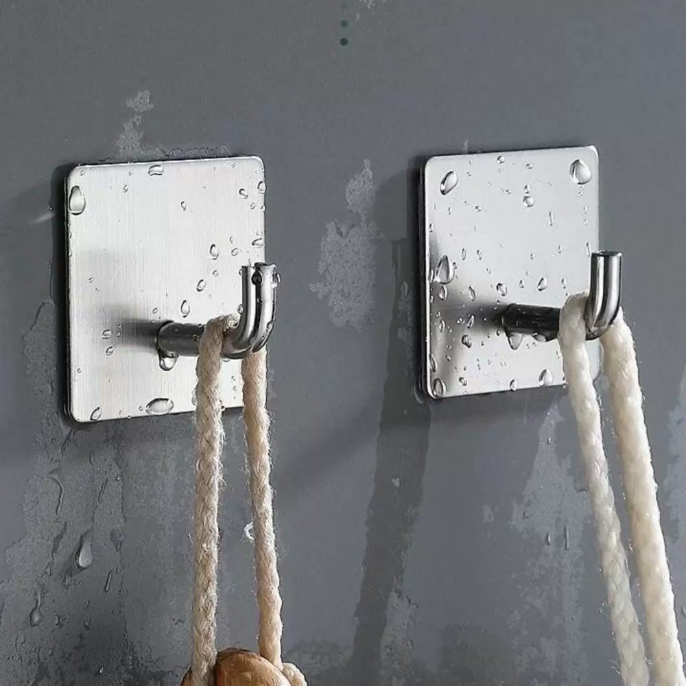 Ganchos Adesivos de Aço Inoxid - Robe Hook Adhesive avaliação e preço