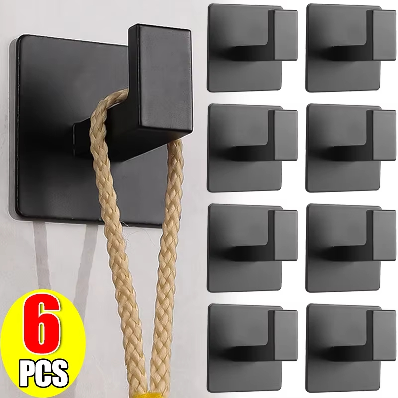 1/6 pçs forte auto-adesivo gan - Robe Hook Adhesive avaliação e preço