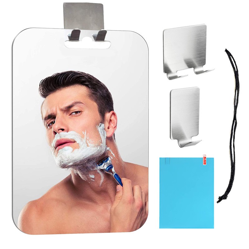 Espelho acrílico antiembaçante - Shaving Mirror Suction avaliação e preço