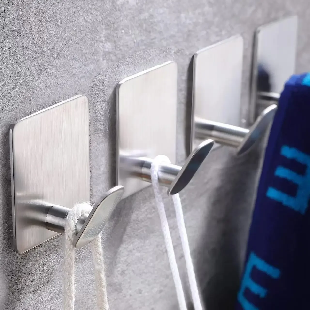 Ganchos Adesivos de Aço Inoxid - Robe Hook Adhesive avaliação e preço