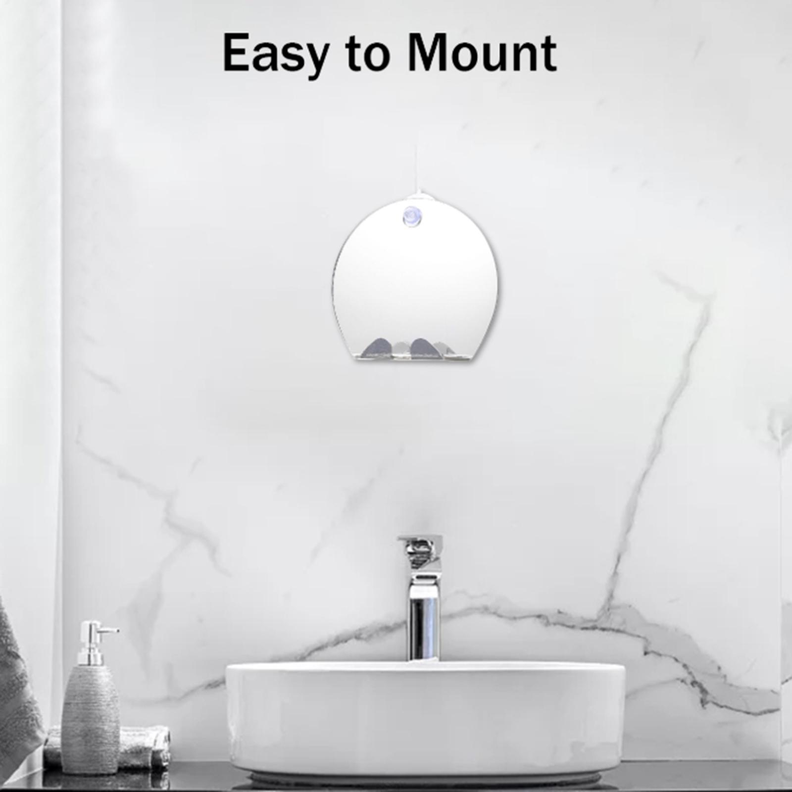 Espelho de Maquiagem Portátil  - Shaving Mirror Suction avaliação e preço