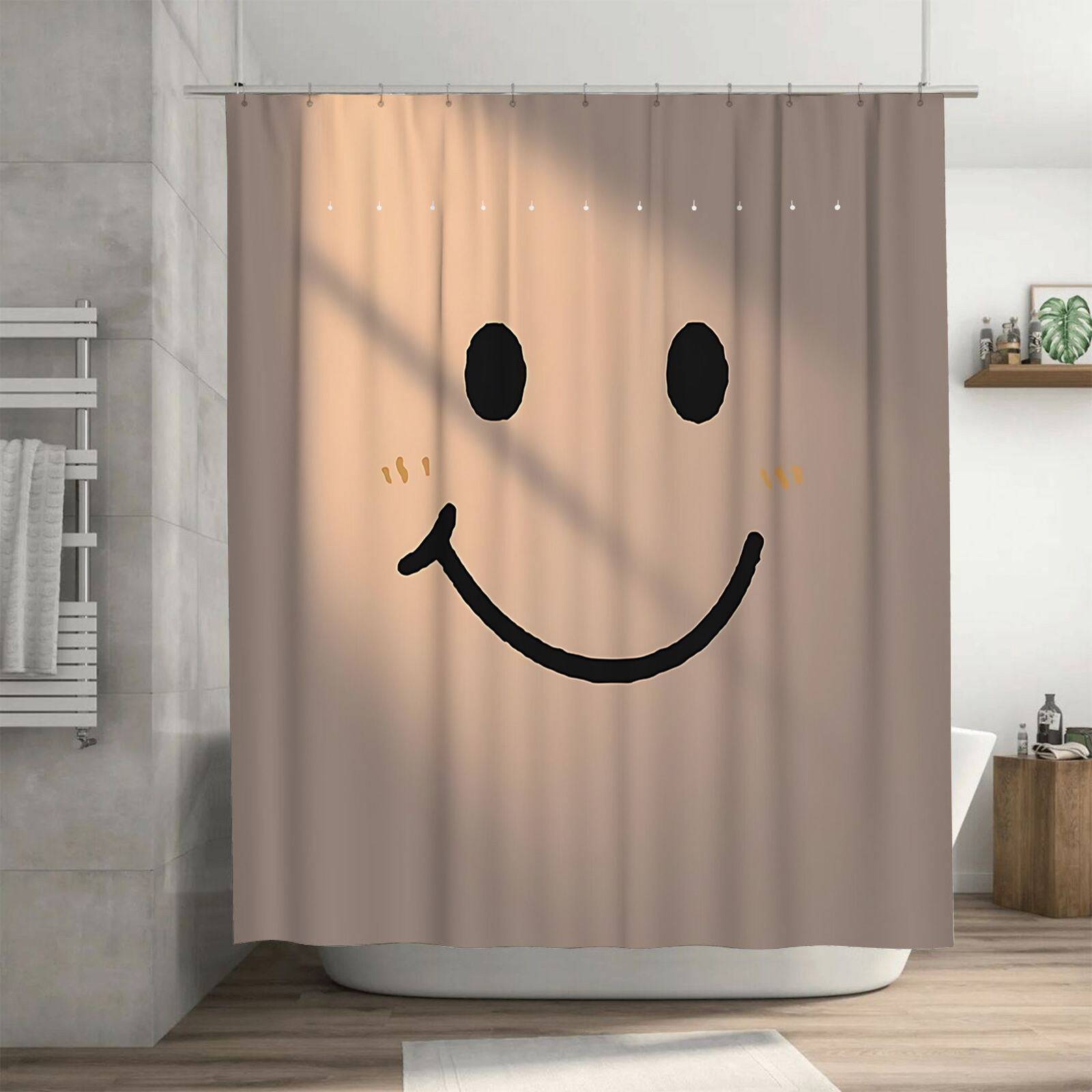 Cortina de chuveiro com design - Home Bathroom Upgrades avaliação e preço