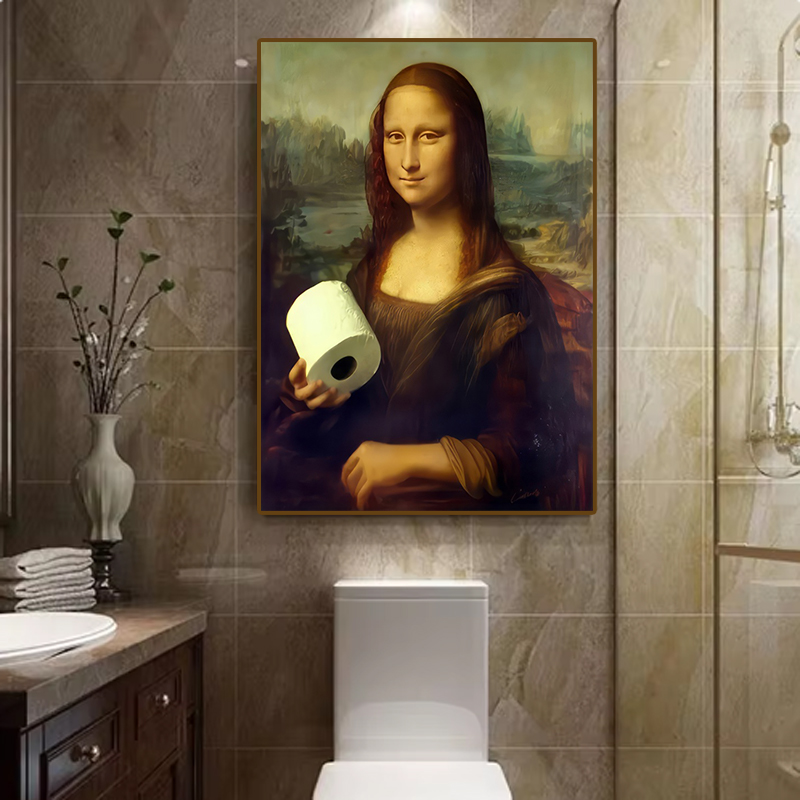 1 peça de Decoração Divertida  - Home Bathroom Pictures avaliação e preço