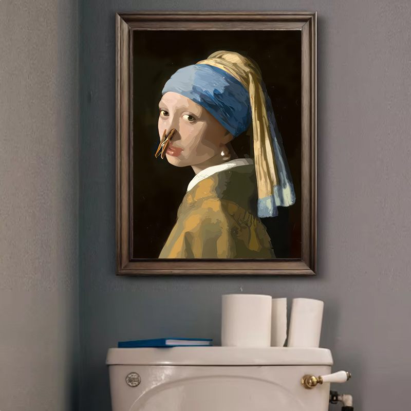1 peça de Decoração Divertida  - Home Bathroom Pictures avaliação e preço