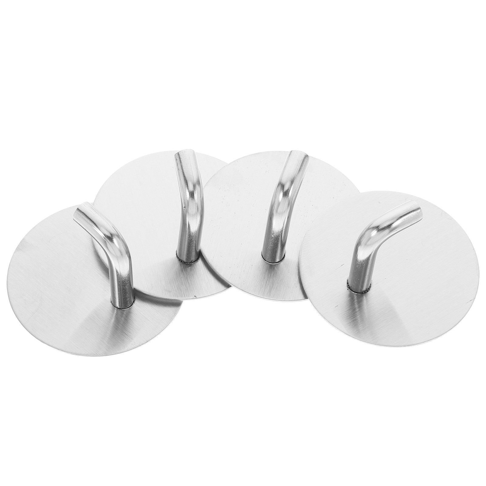 4 Peças Ganchos de Aço Inoxidá - Robe Hook Adhesive avaliação e preço