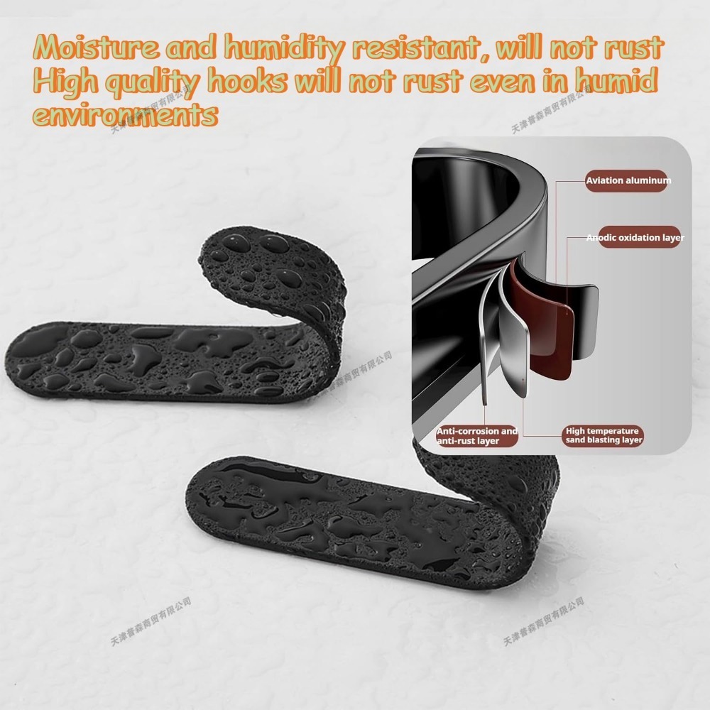 Gancho de parede adesivo sem p - Robe Hook Adhesive avaliação e preço