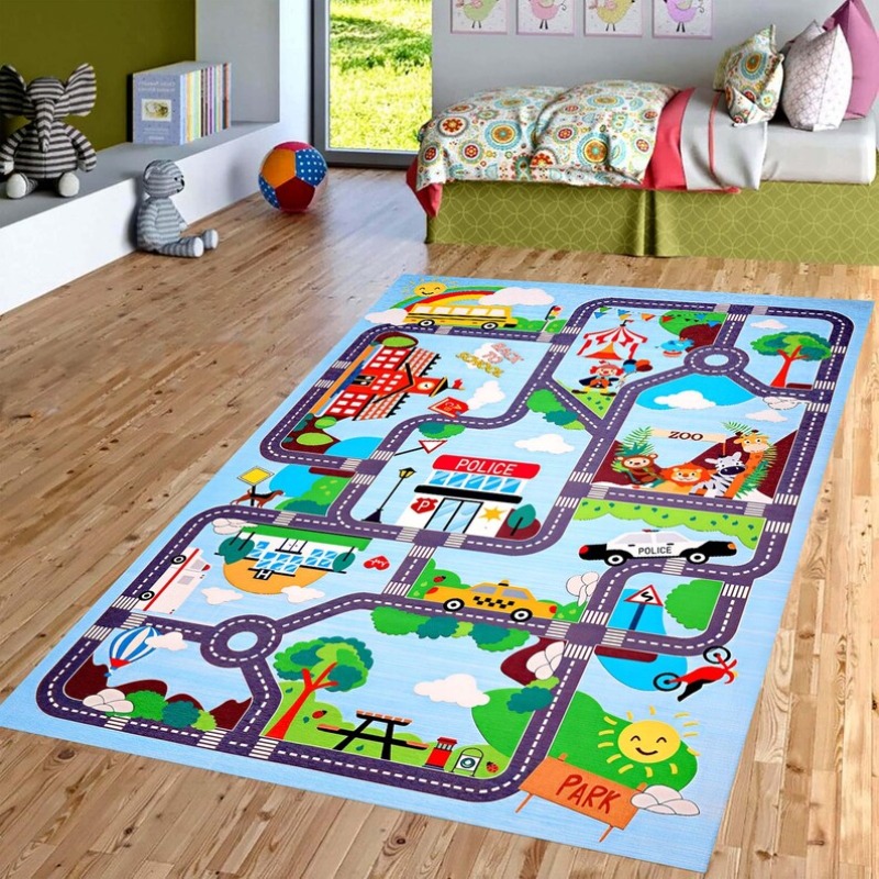 Tapete Criativo com Mapa de Tr - Home Bathroom Layout avaliação e preço