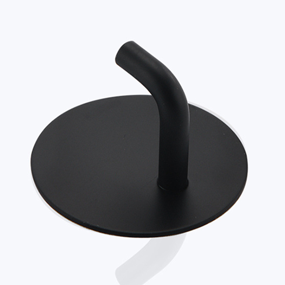 2pc preto/branco de aço inoxid - Robe Hook Adhesive avaliação e preço