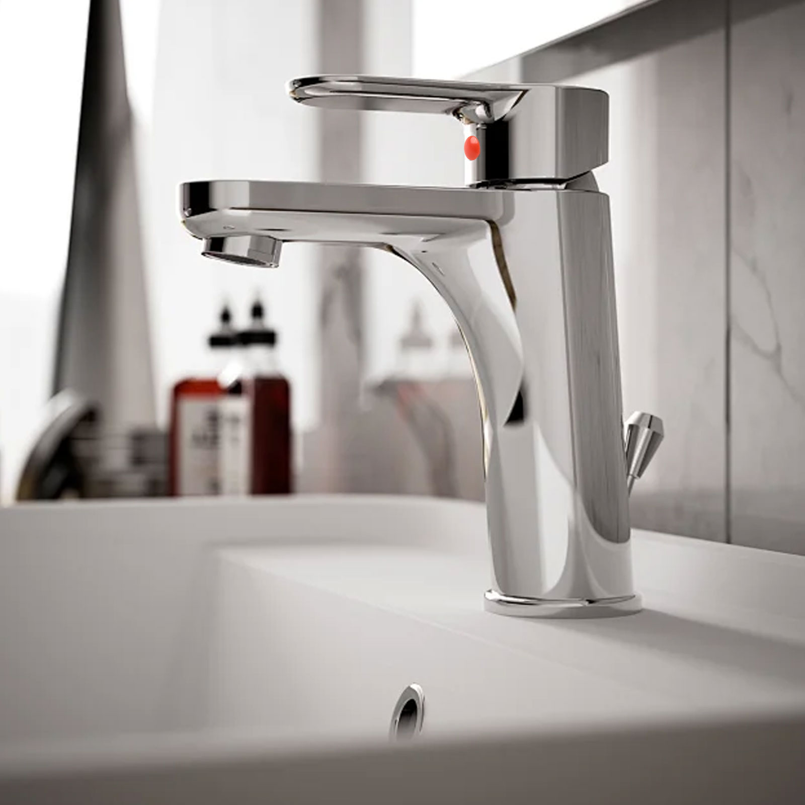Etiquetas de torneira azul ver - Home Bathroom Dimensions avaliação e preço