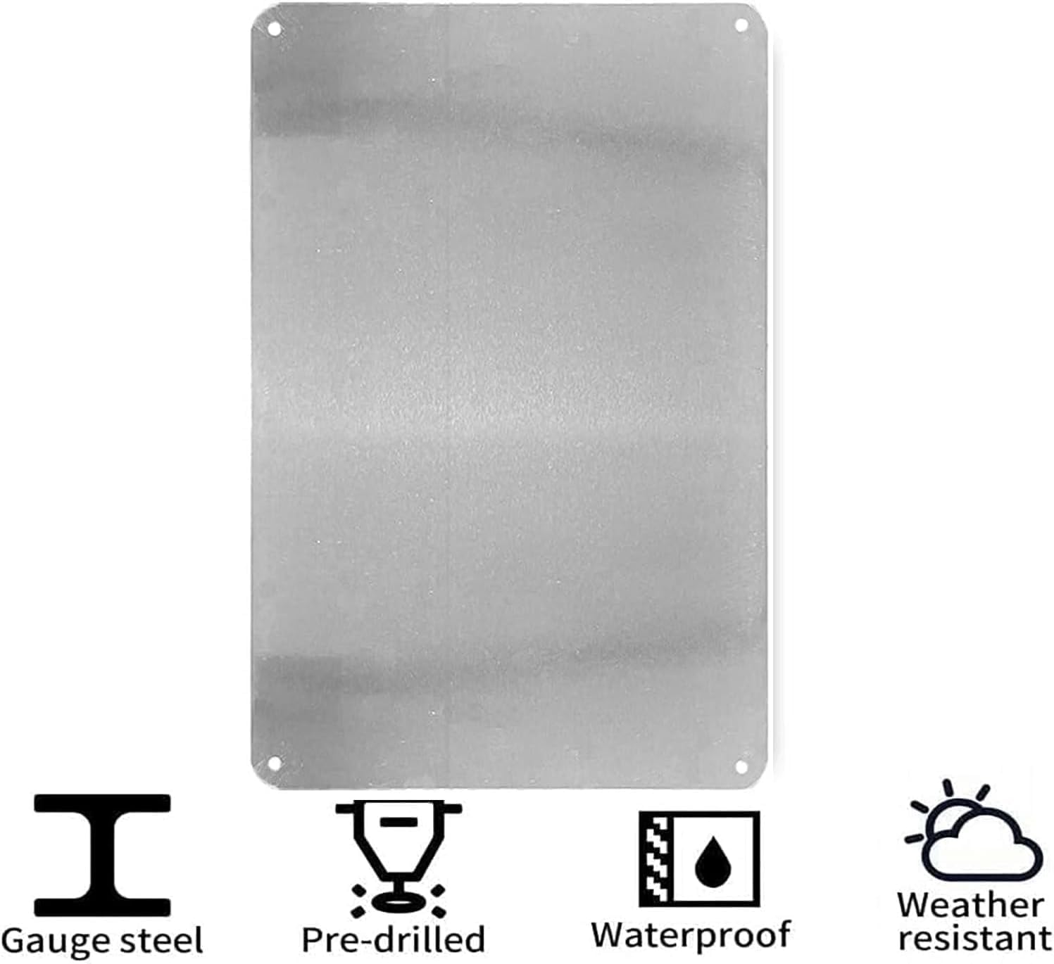 Placa de Metal Decorativa Retr - Home Bathroom Dimensions avaliação e preço