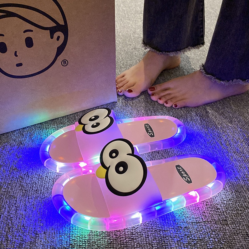 Chinelos luminosos com olhos g - Home Outdoor Bathroom avaliação e preço