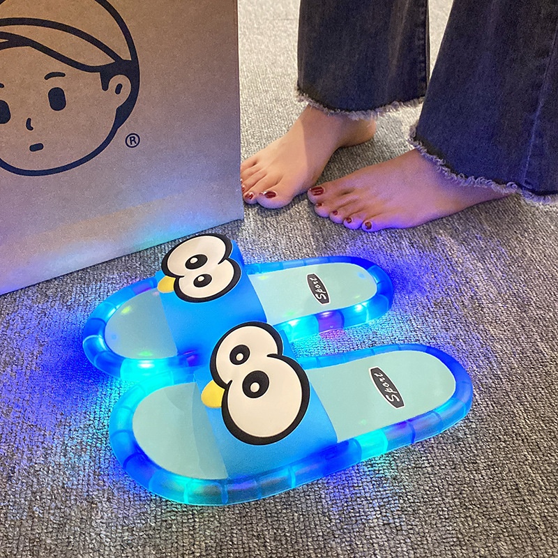 Chinelos luminosos com olhos g - Home Outdoor Bathroom avaliação e preço