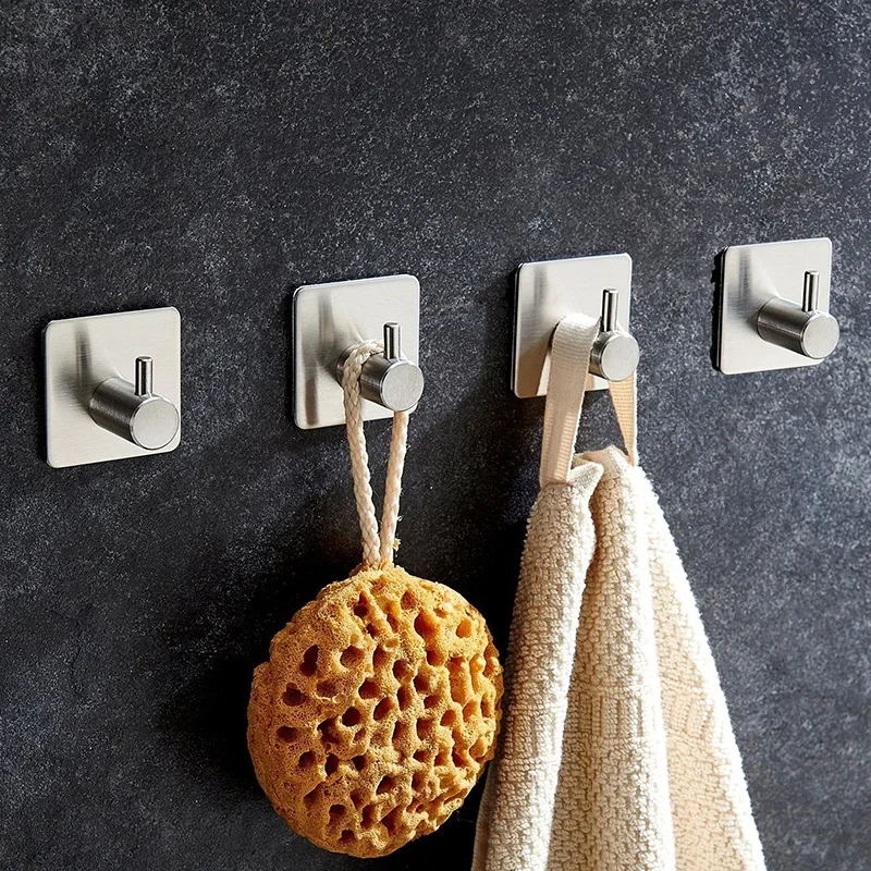 Ganchos Adesivos de Aço Inoxid - Robe Hook Adhesive avaliação e preço