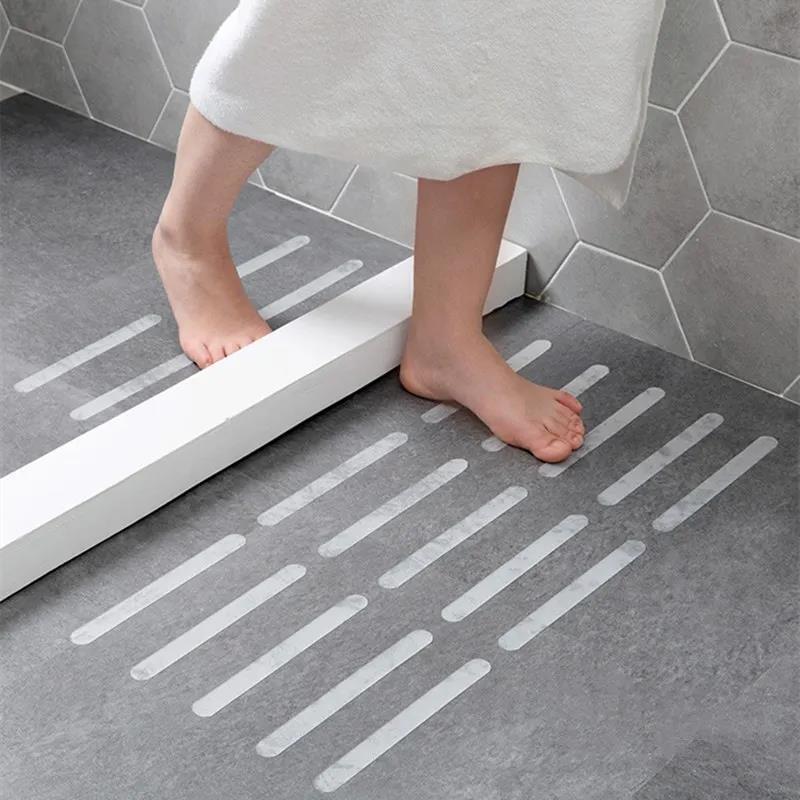 Tiras antiderrapantes para chu - Home Bathroom Floor Tiles avaliação e preço