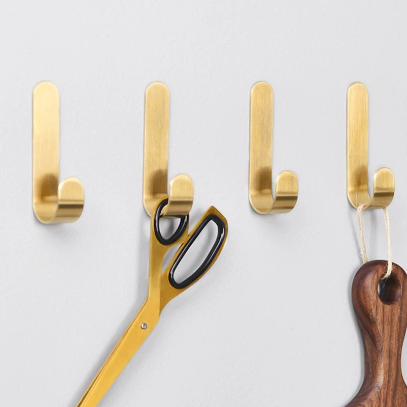 Ganchos de parede de latão, ga - Robe Hook Adhesive avaliação e preço