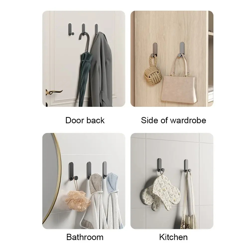 2-6 Peças Ganchos de Aço Inoxi - Robe Hook Adhesive avaliação e preço
