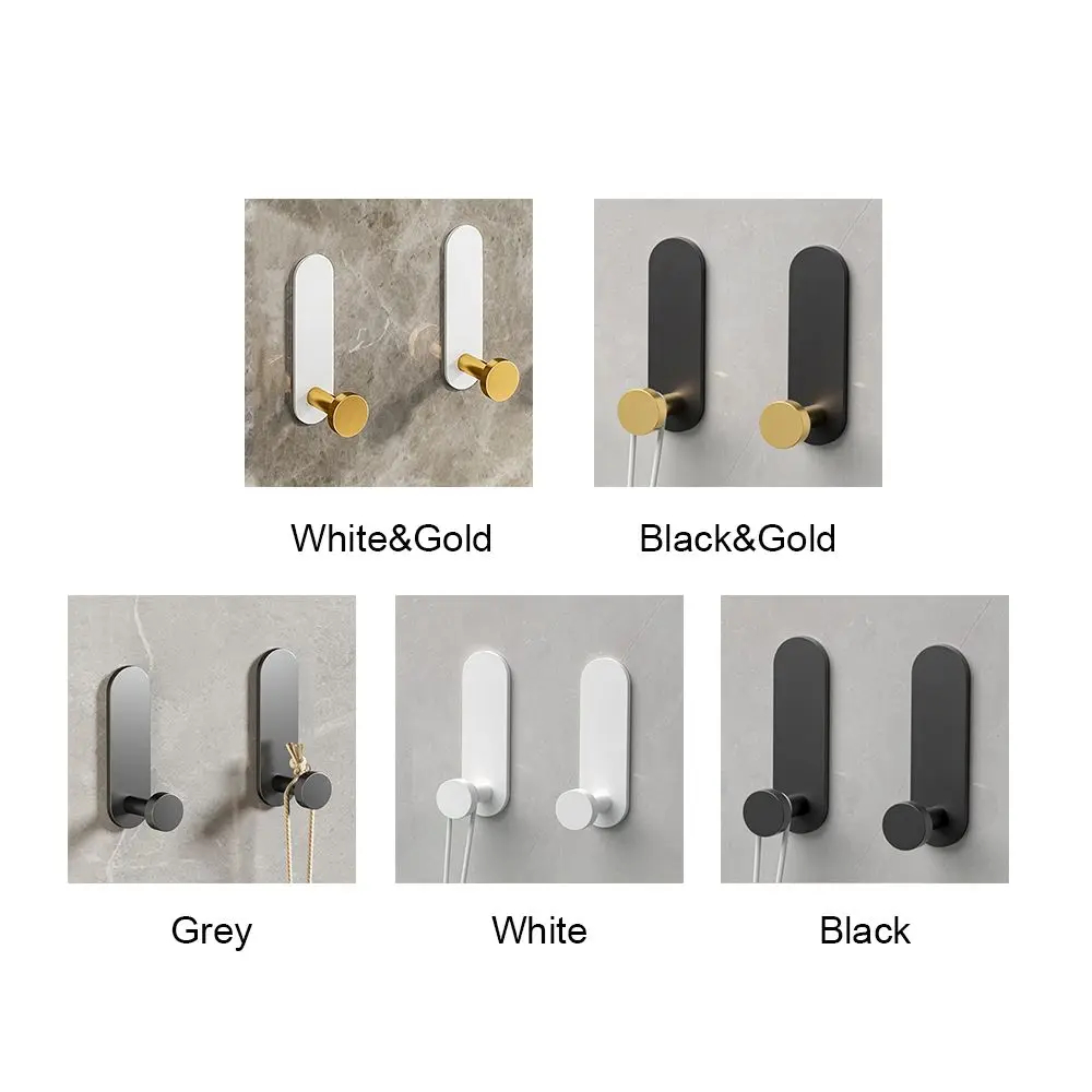 2-6 Peças Ganchos de Aço Inoxi - Robe Hook Adhesive avaliação e preço
